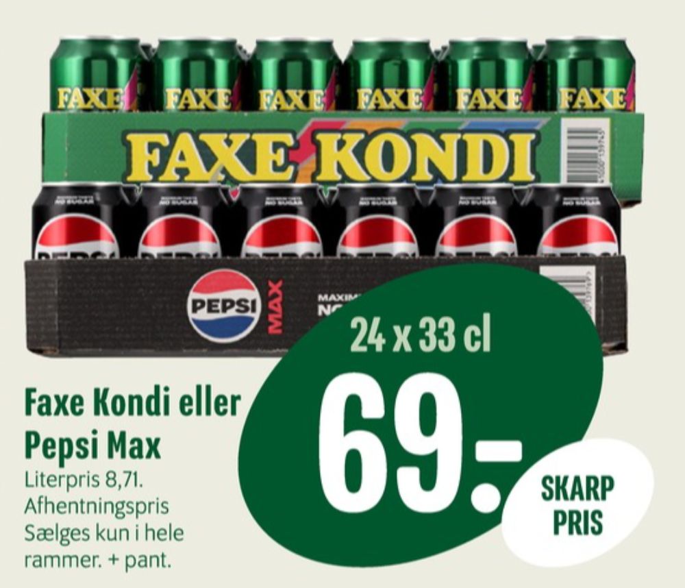 Pepsi Max, Cola 24 pk.
