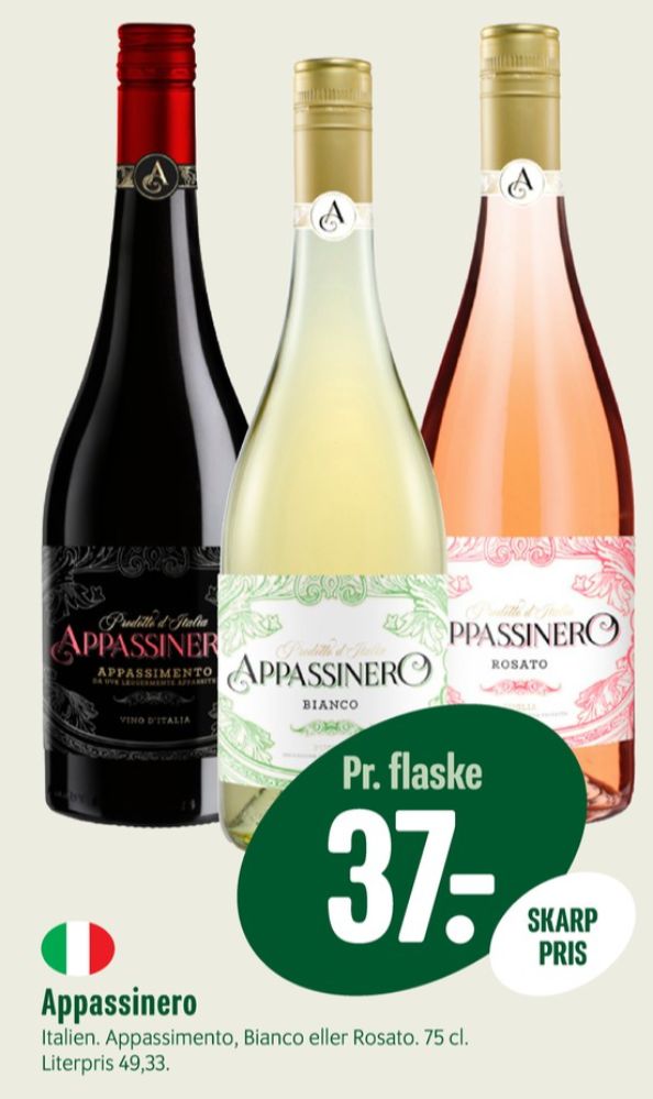 Italiensk Rødvin