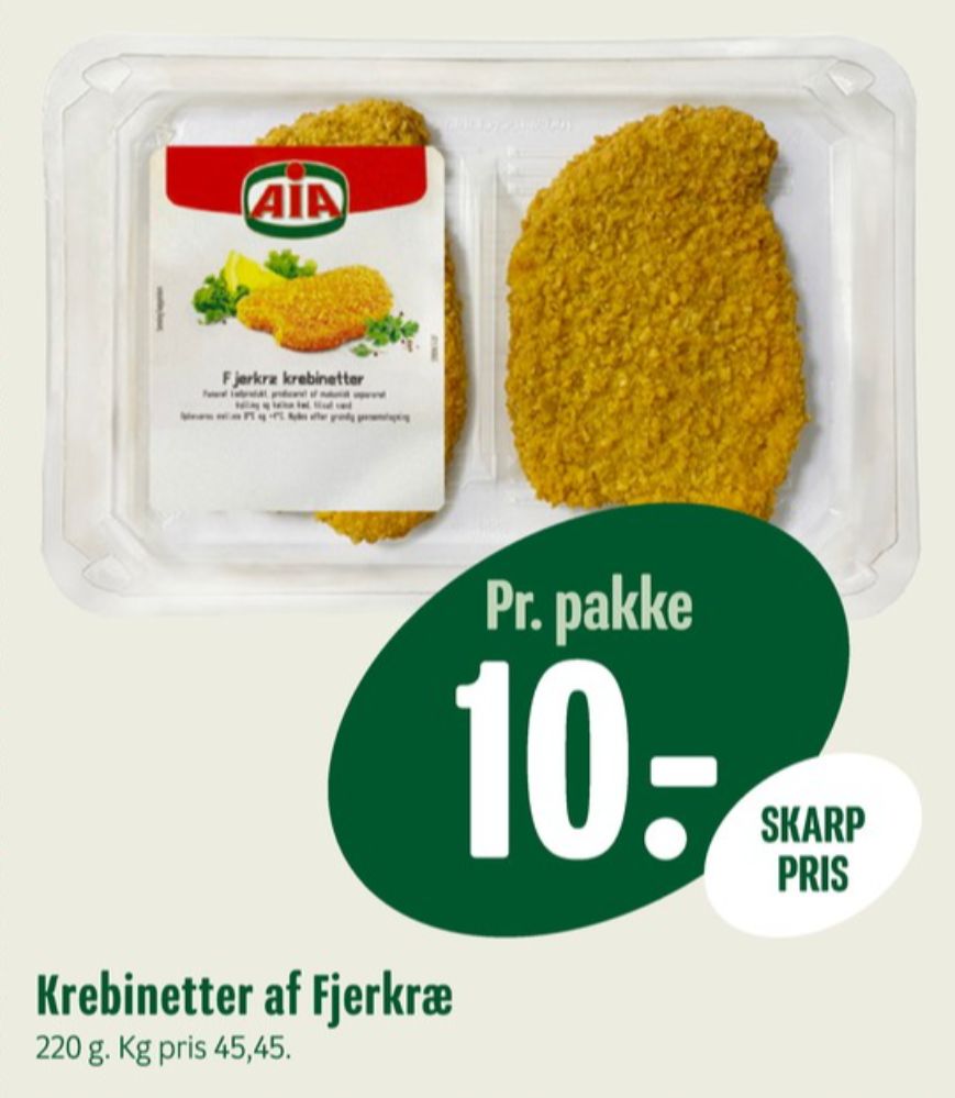 AIA, Krebinetter