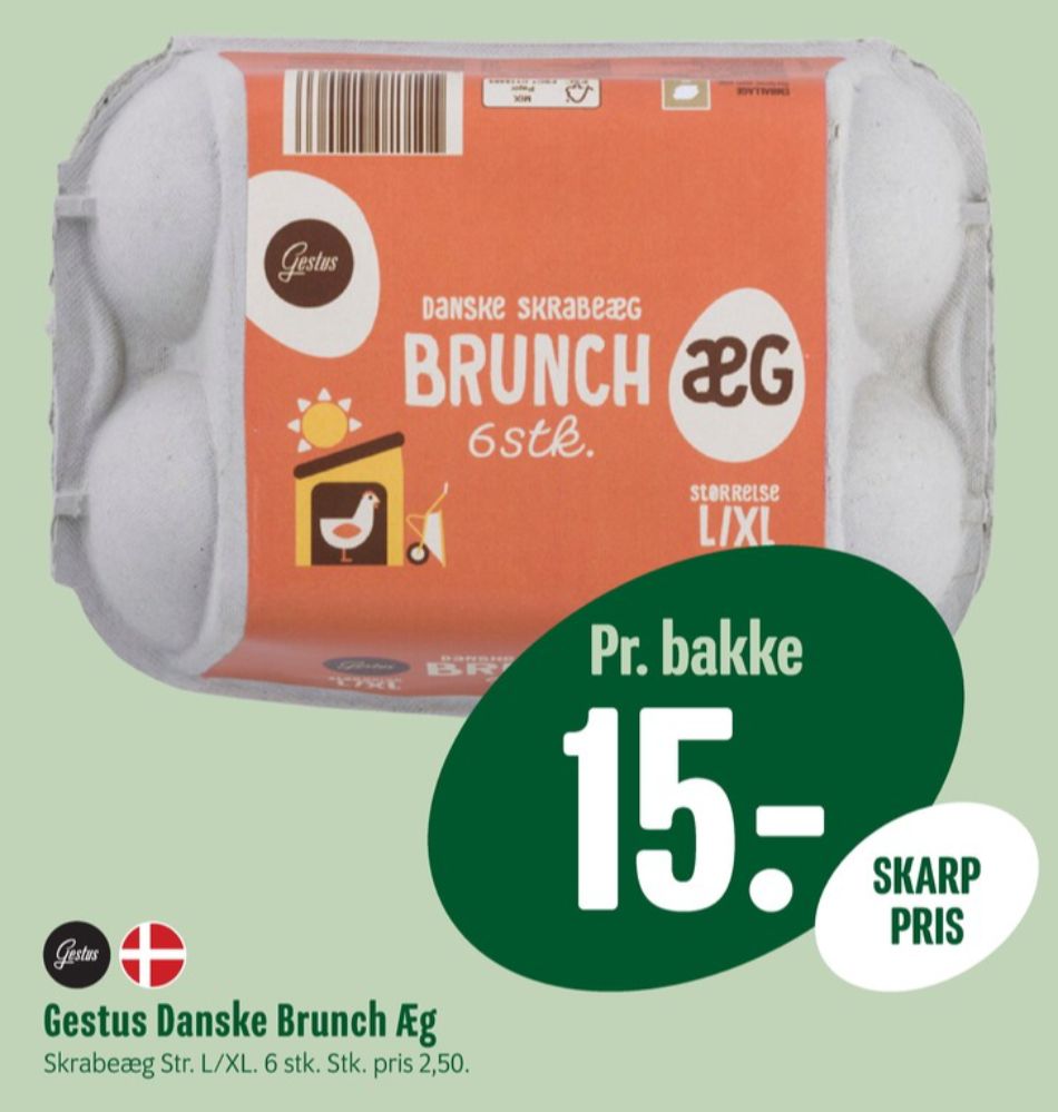 Gestus, Brunch æg L/XL