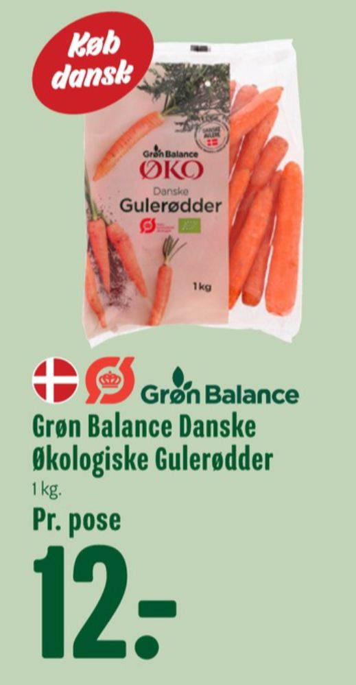 Grøn Balance, Gulerødder