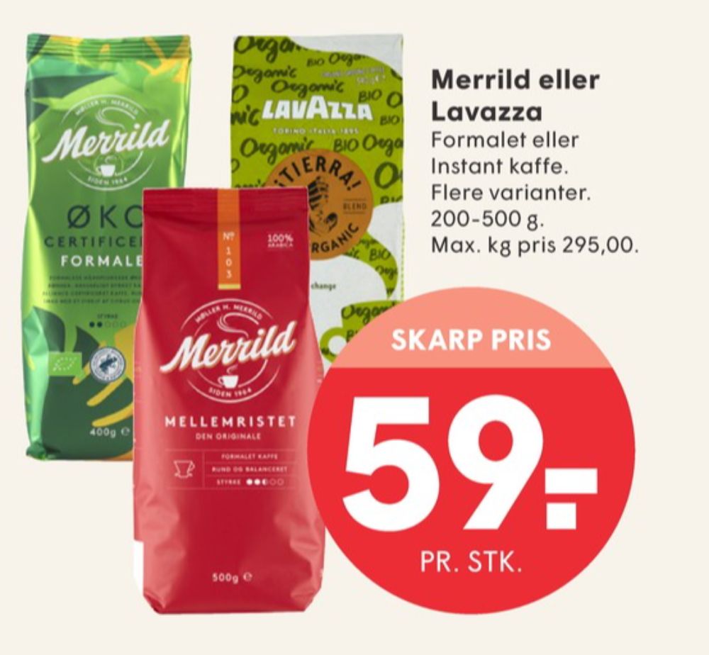 Merrild Gold, Instant Kaffe