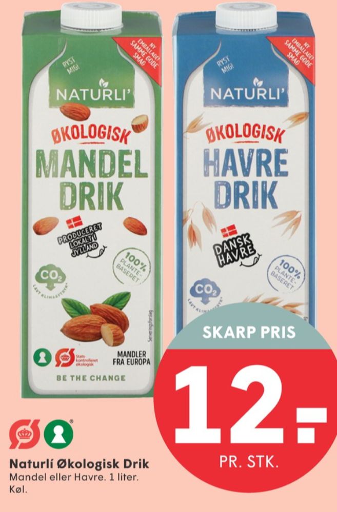 Naturli', Mandeldrik