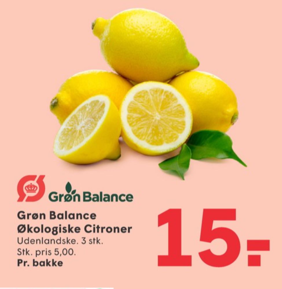 Grøn Balance, Citroner