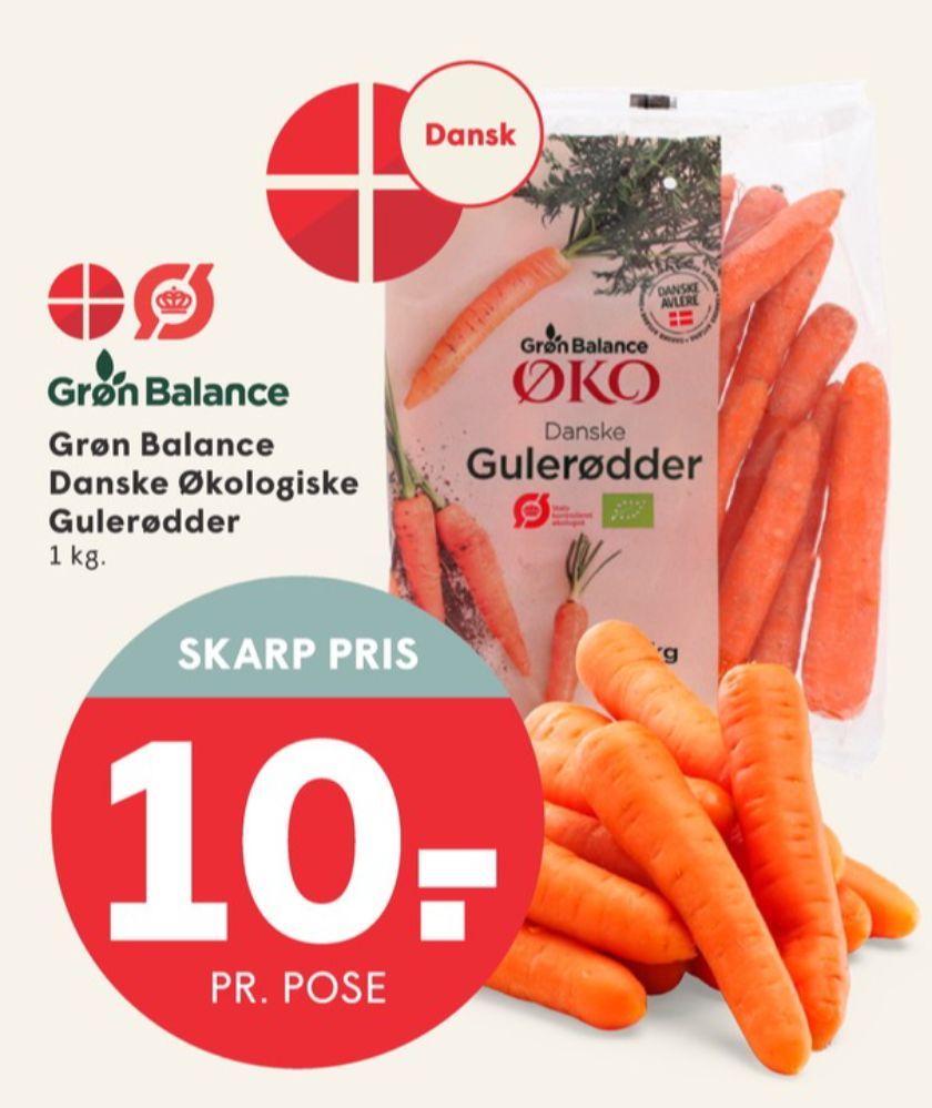 Grøn Balance, Gulerødder