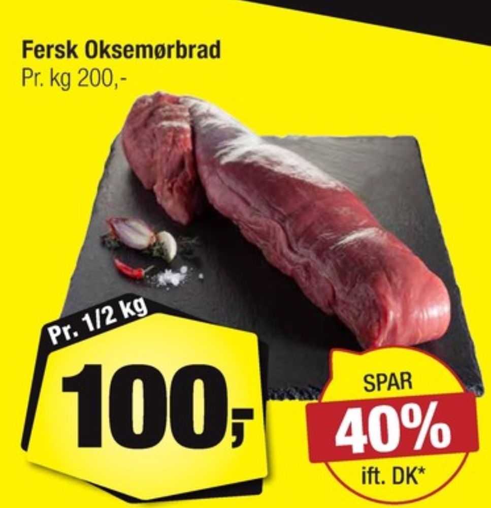 Oksemørbrad