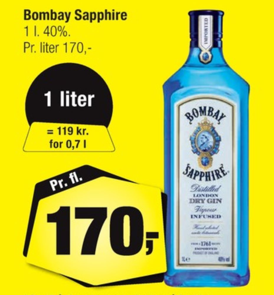 Bombay Sapphire, Gin