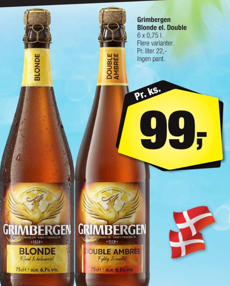 Grimbergen Blonde, Specialøl