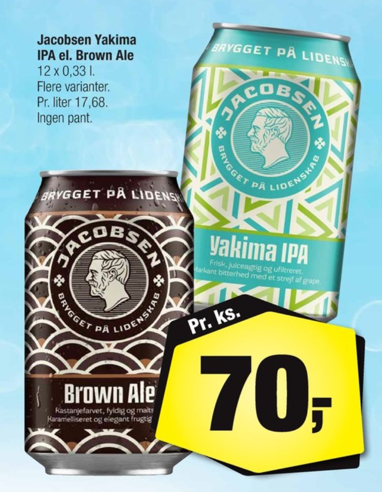 Jacobsen Yakima IPA, Specialøl 12 pk.
