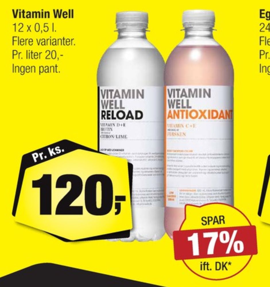 Vitamin Well Antioxidant Fersken, Vitamindrik