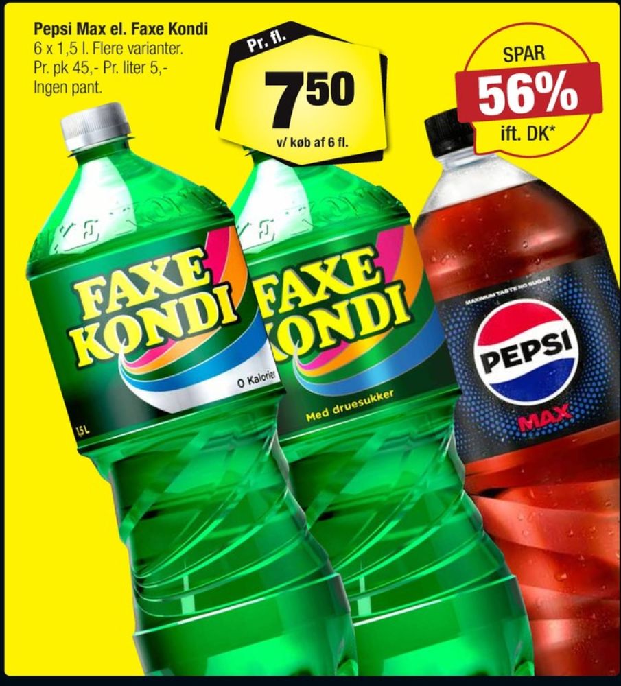 Pepsi Max, Cola