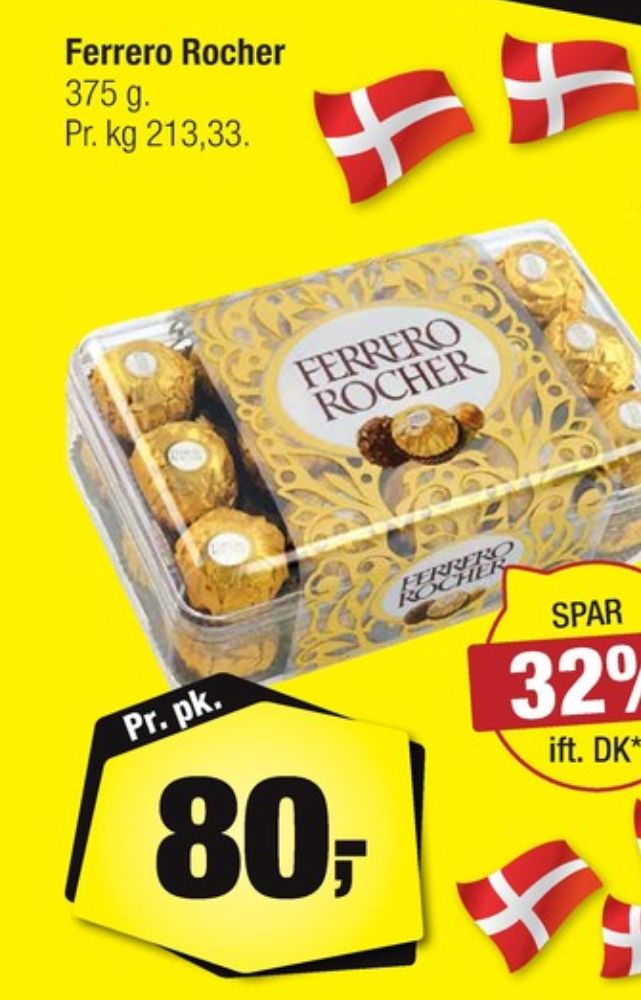 Ferrero Rocher, Dessertchokolade
