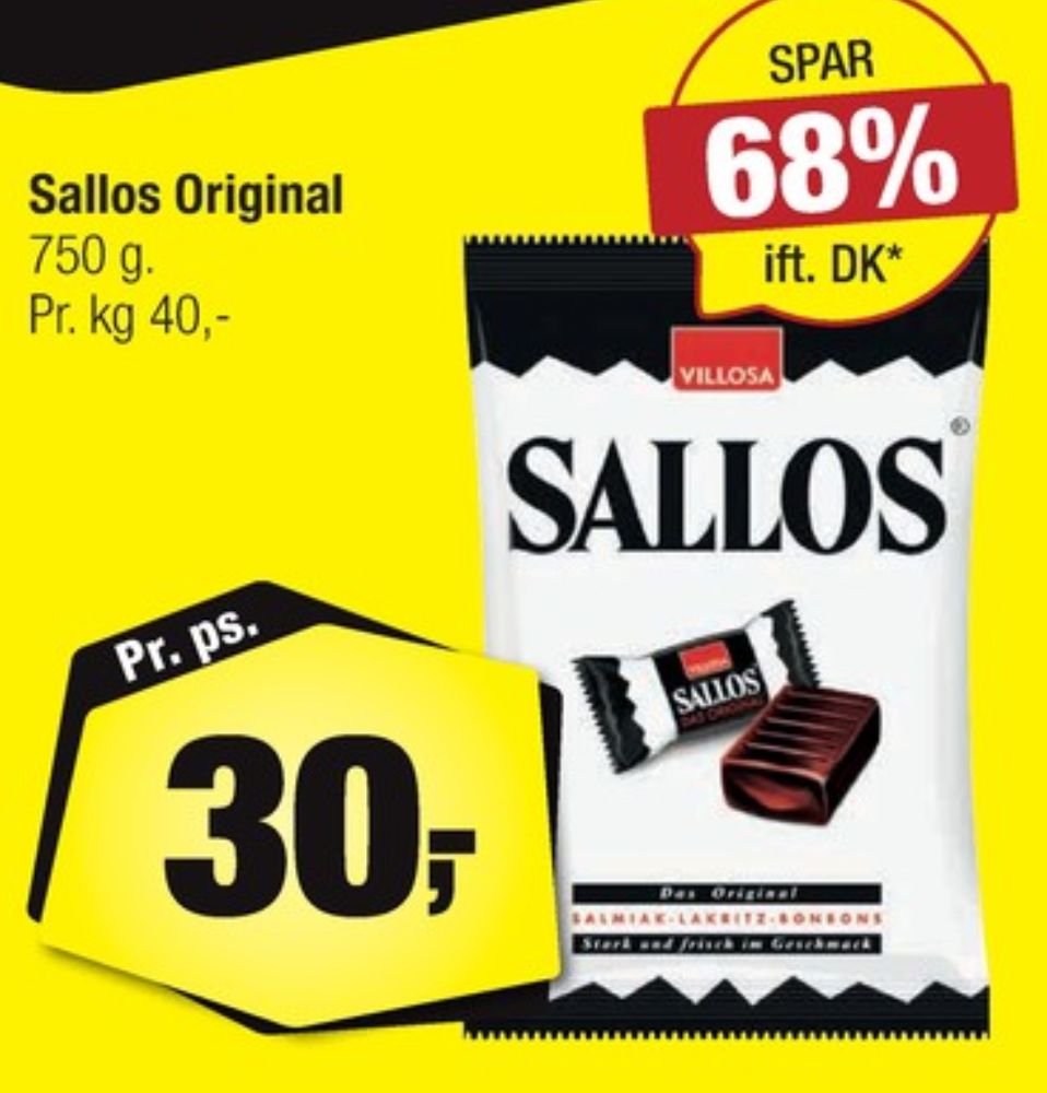 Sallos, Bolsjer