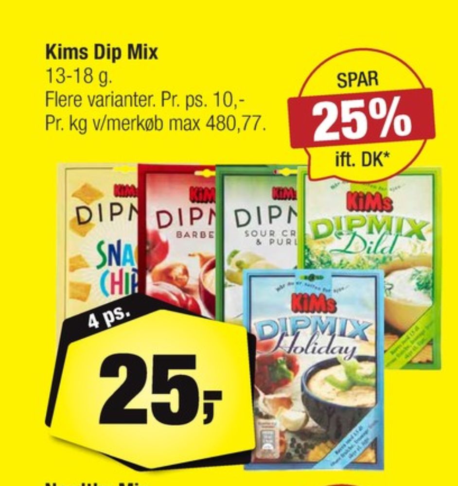 Kims, Dip Snack Chips 