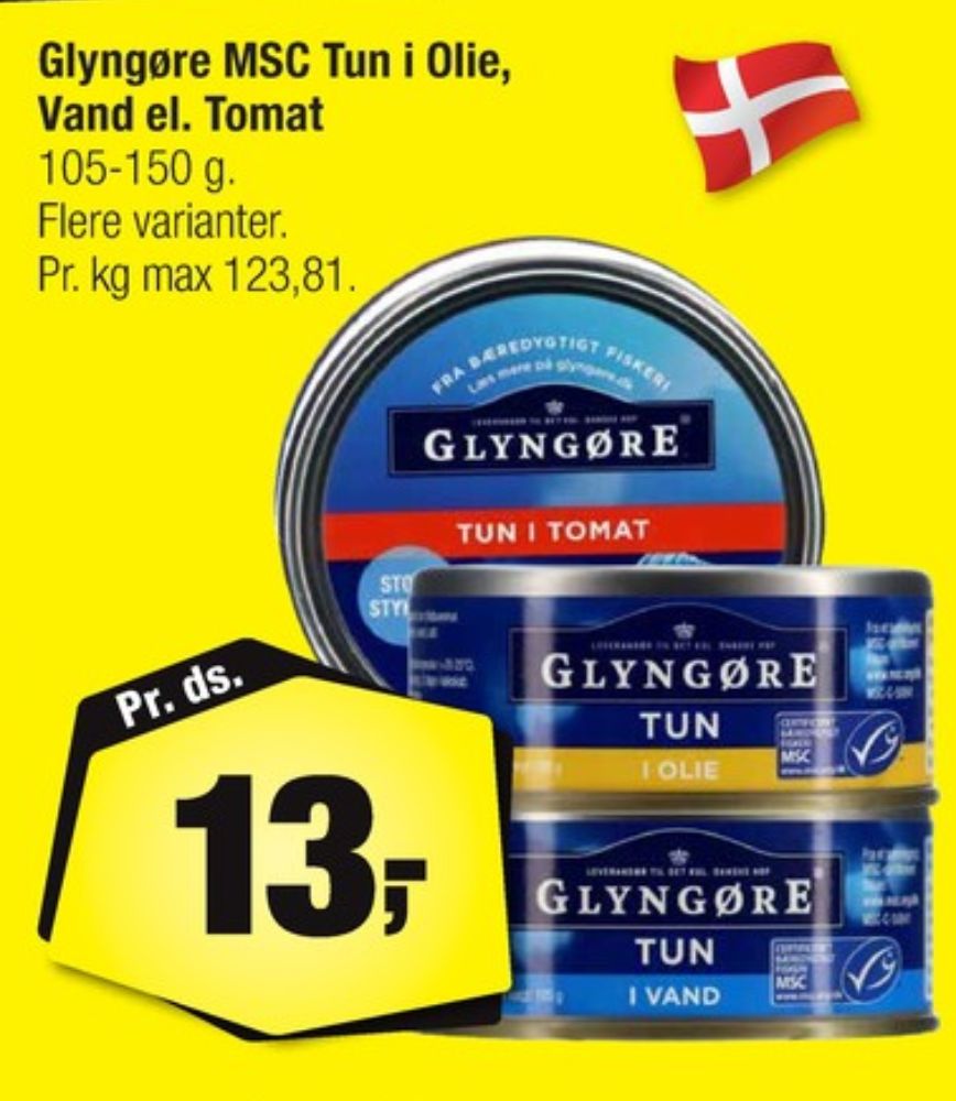 Glyngøre, Tun i tomat