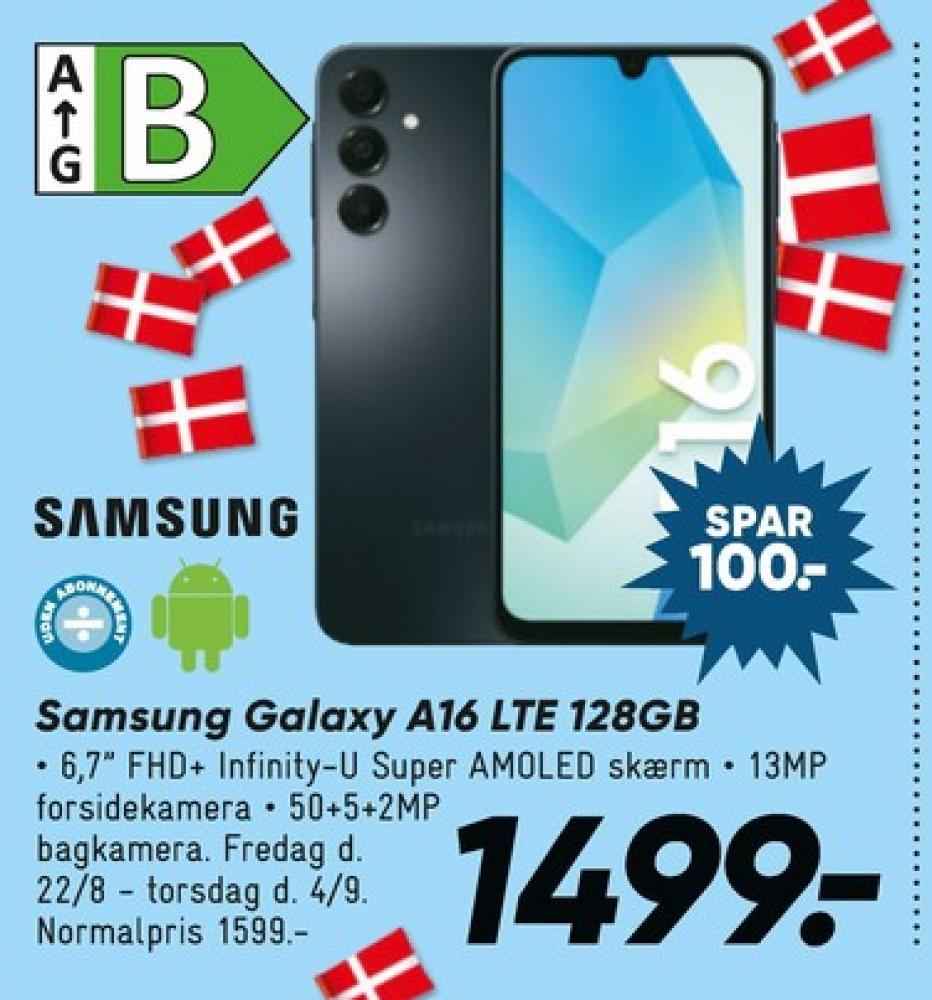 Samsung Galaxy A16 LTE, Mobiltelefon