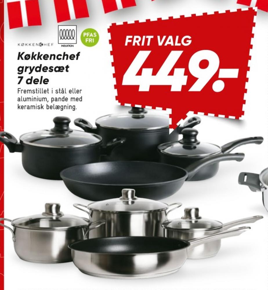 KøkkenChef, Grydesæt