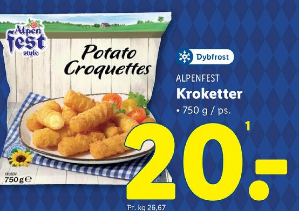 Sol & Mar, Kroketter