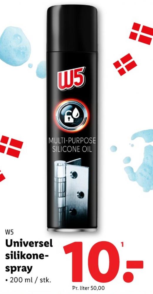 W5, Silikonespray