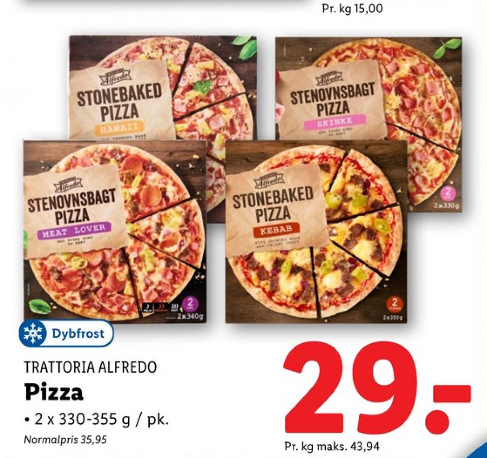 Trattoria Alfredo, Stonebaked Pizza Skinke