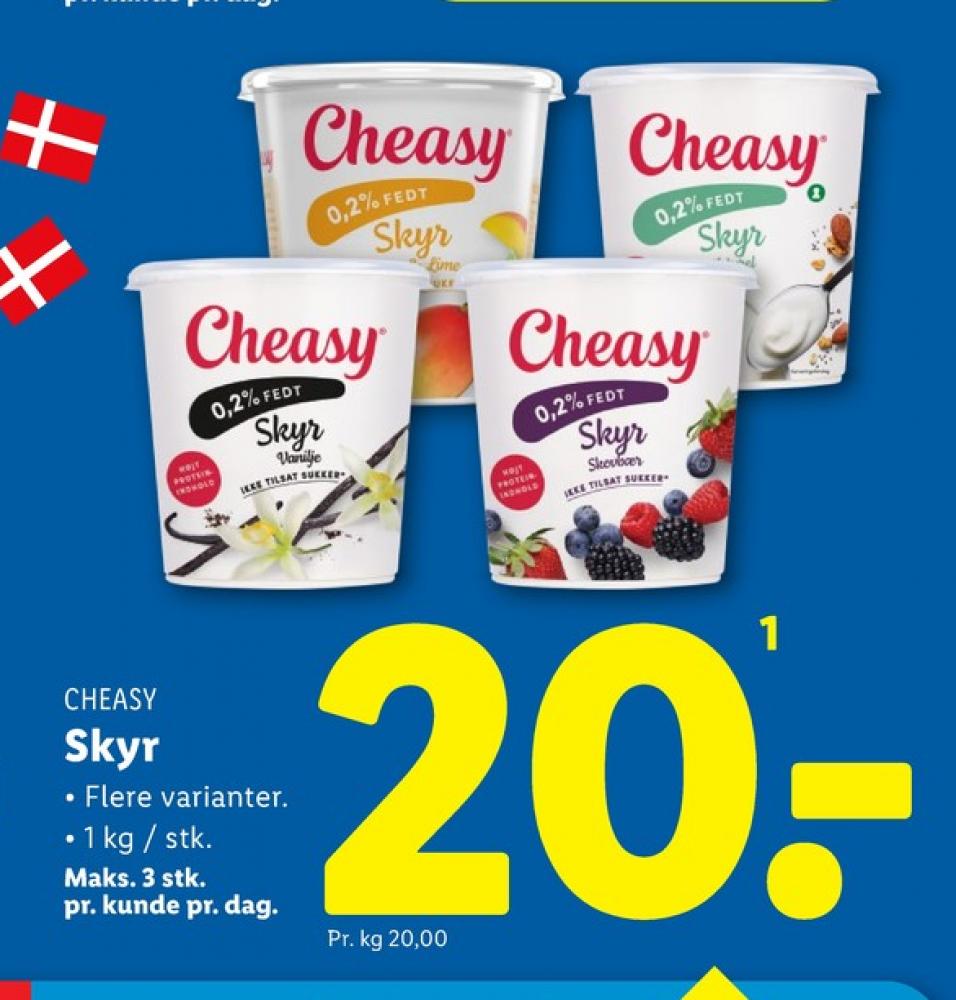 Cheasy, Skovbær Skyr 
