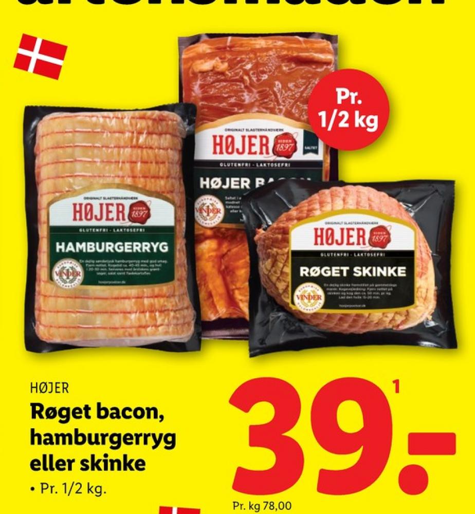 Højer Pølser, Bacon