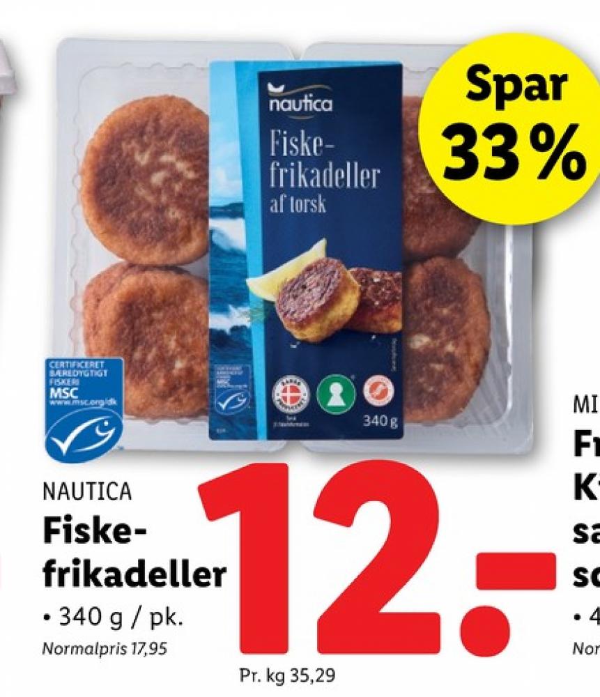 Nautica, Fiskefrikadeller