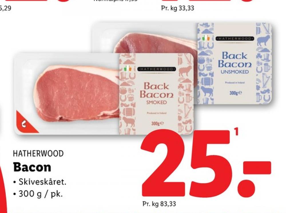 Hatherwood, Bacon