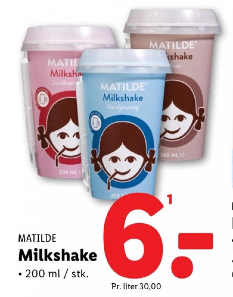 Matilde, Milkshake Jordbær
