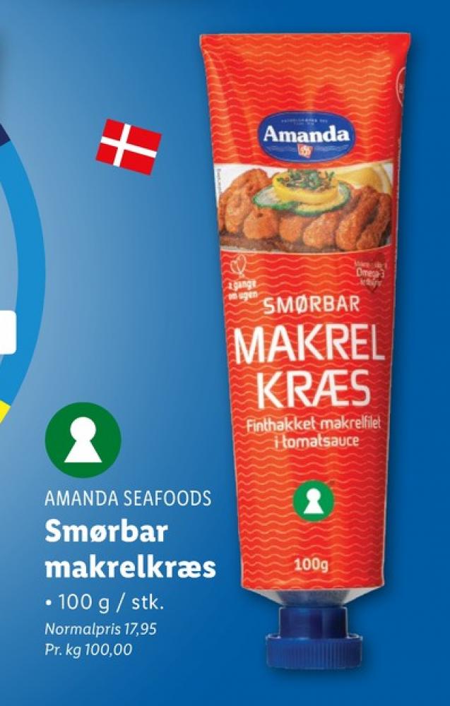 Amanda Seafood, Makrel Kræs