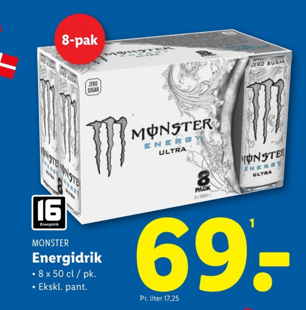 Monster Energy, Energidrik 8 pk.