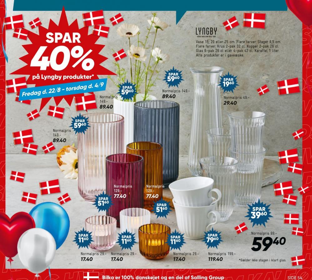 Lyngby Glas, Glas
