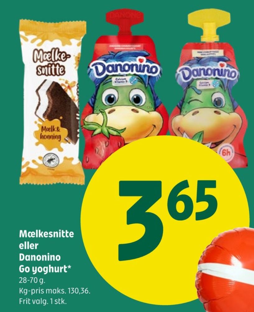 Danone Danonino, Jordbær Yoghurt 