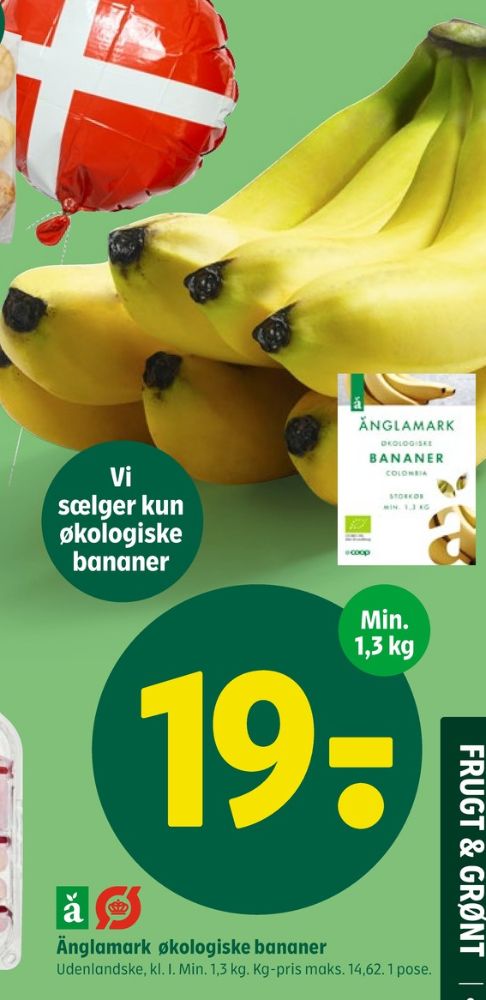 Änglamark, Bananer