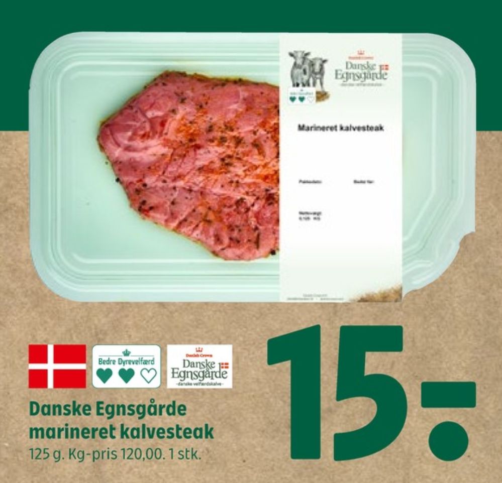 Danish Crown Danske Egnsgårde, Kalvesteaks