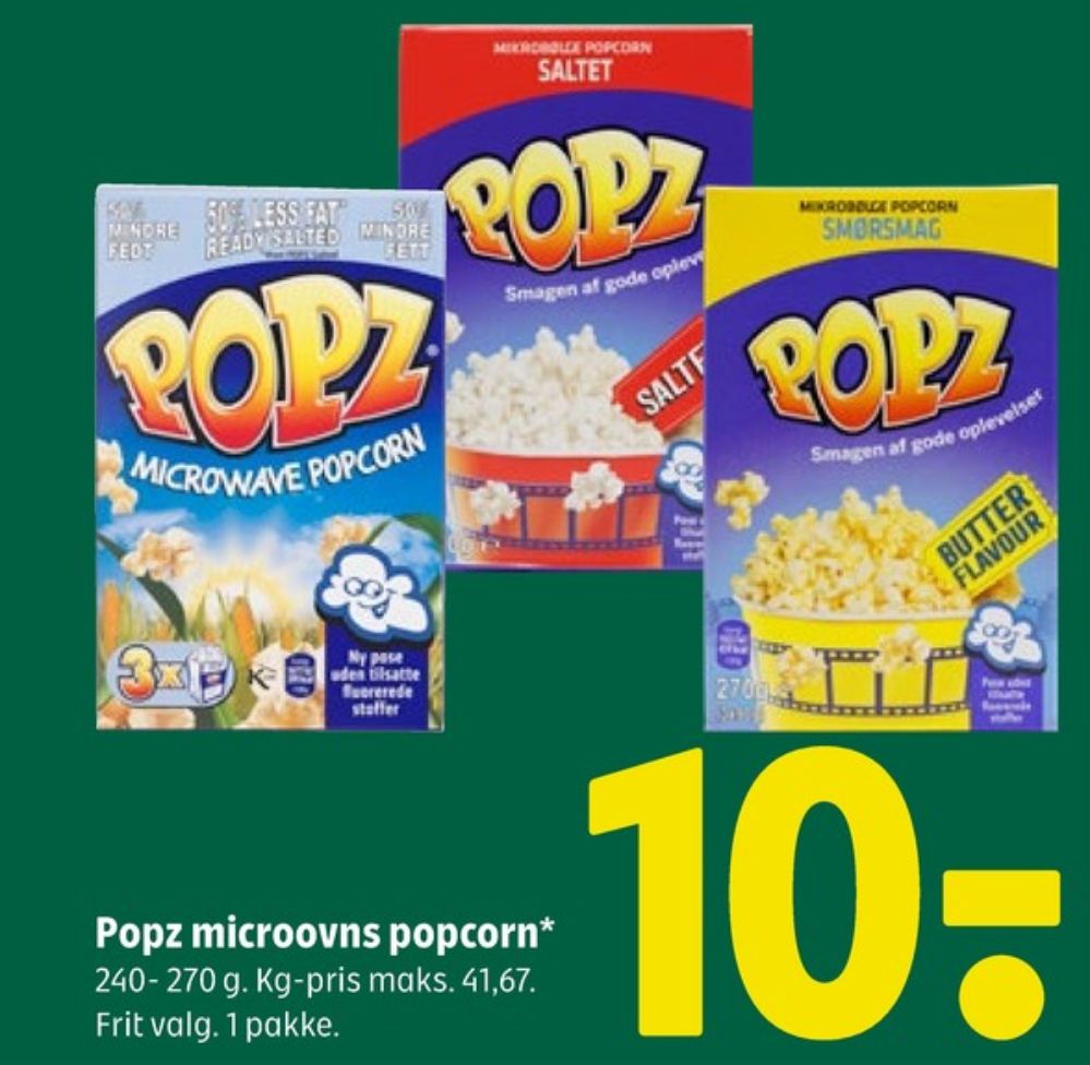 Popz, Popcorn Smørsmag
