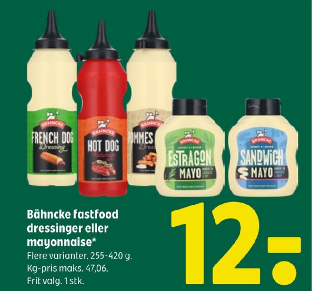 Bähncke, Hot Dog Ketchup
