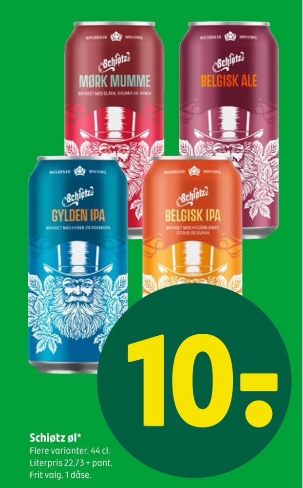 Schiøtz Belgisk IPA, Specialøl