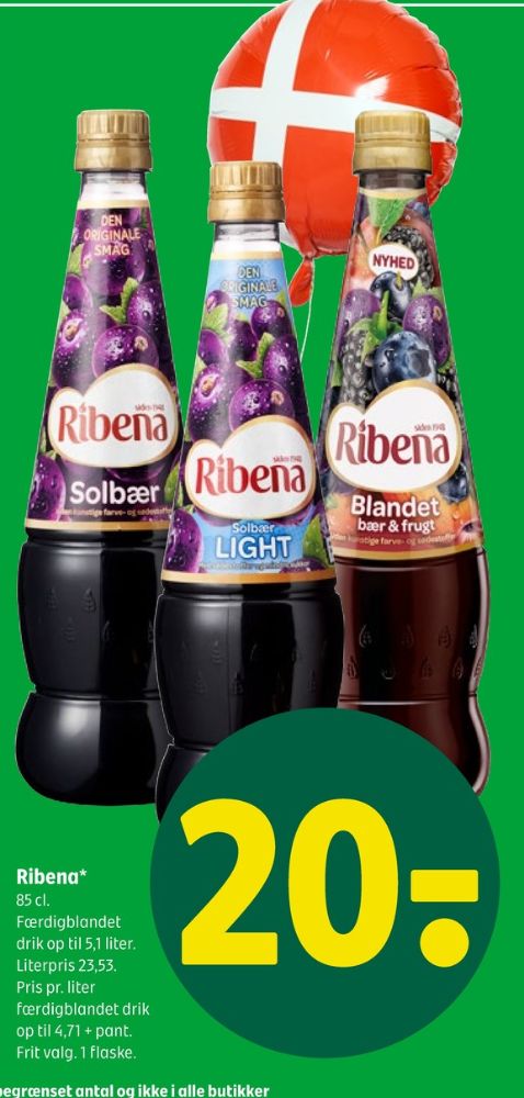 Ribena, Blandet Bær & Frugt Frugtsaft
