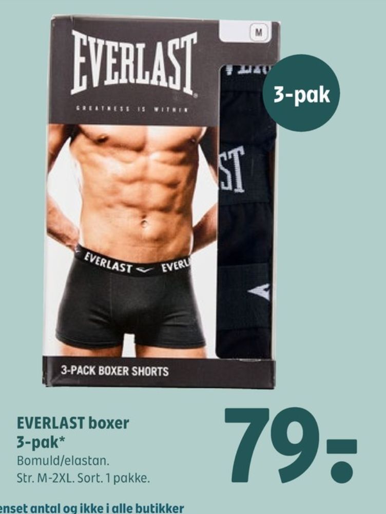 EverLast, Boxershorts