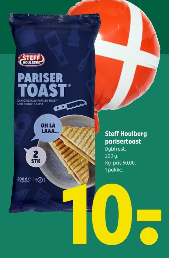 Steff Houlberg, Parisertoast