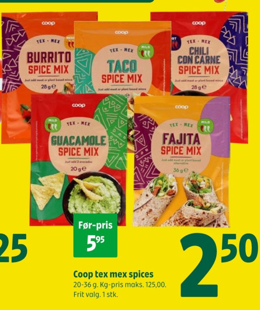 Coop, Fajita Spice Mix