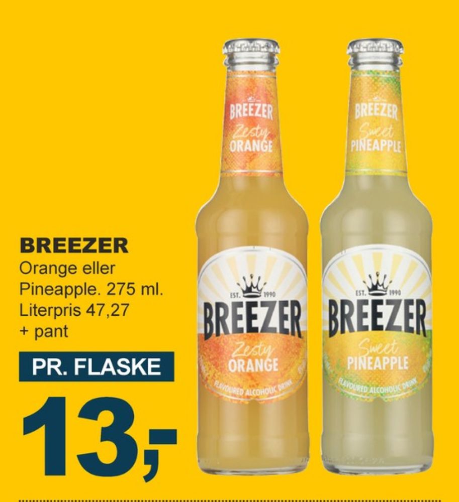 Bacardi Breezer, Sweet Pineapple RTD