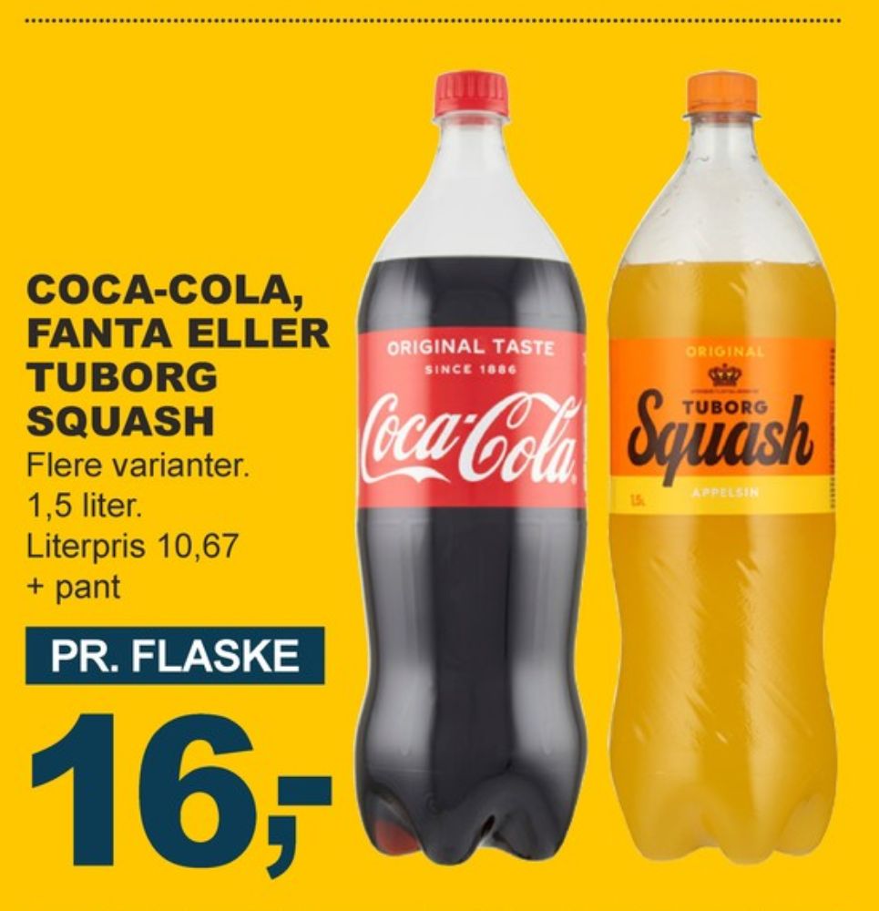 Tuborg Squash, Appelsinsodavand