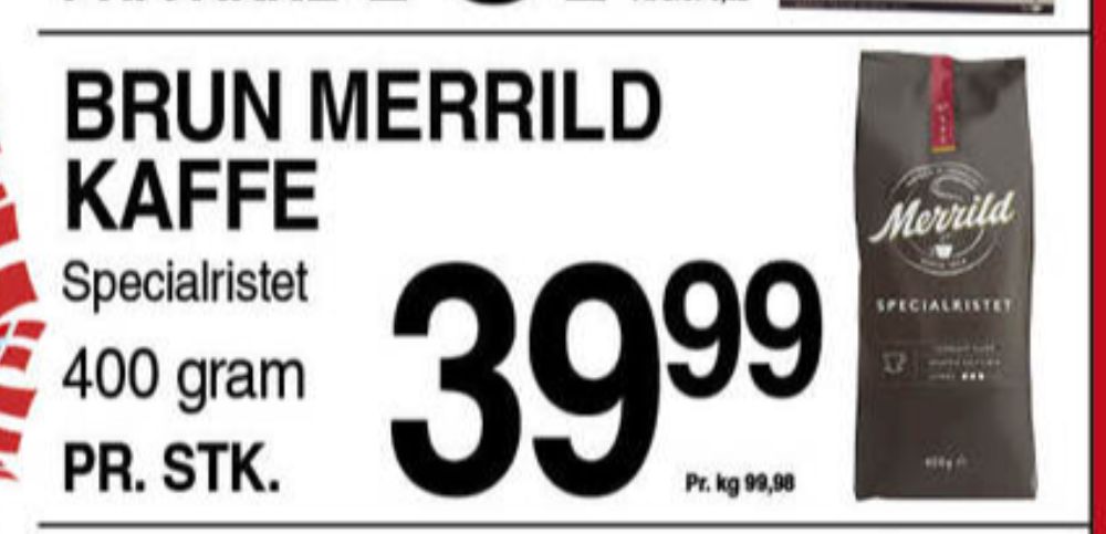 Merrild Specialristet, Kaffe Formalet