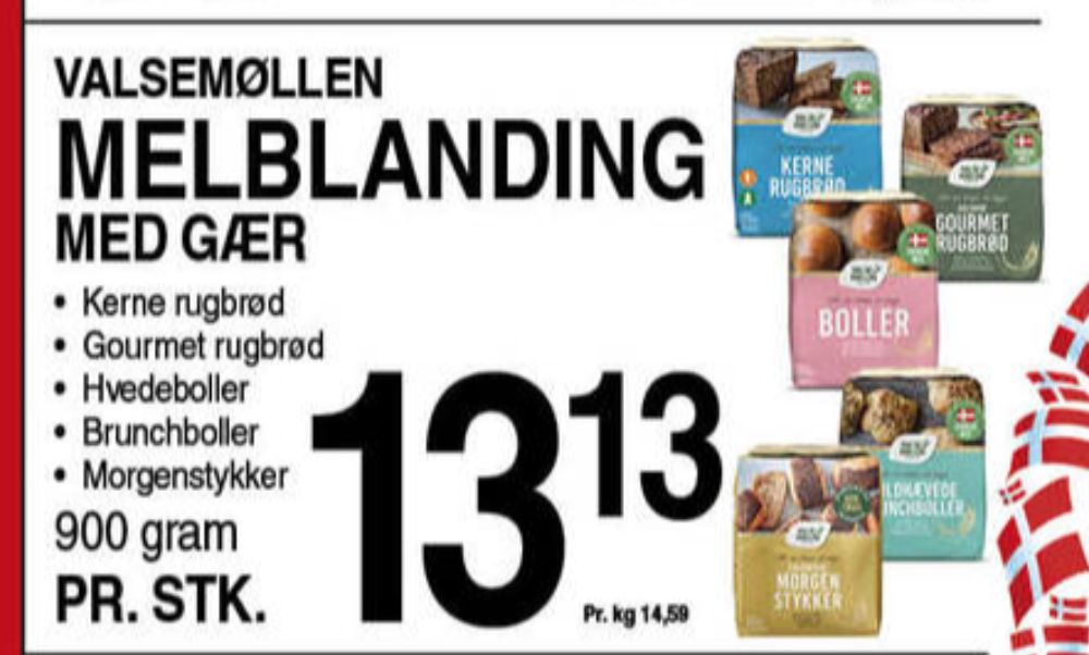 Valsemøllen, Koldhævede Morgenstykker
