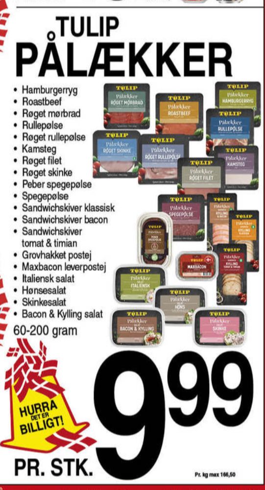 Pålækker, Skinkesalat