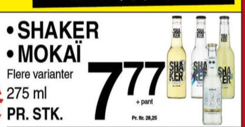 Shaker, Pineapple RTD