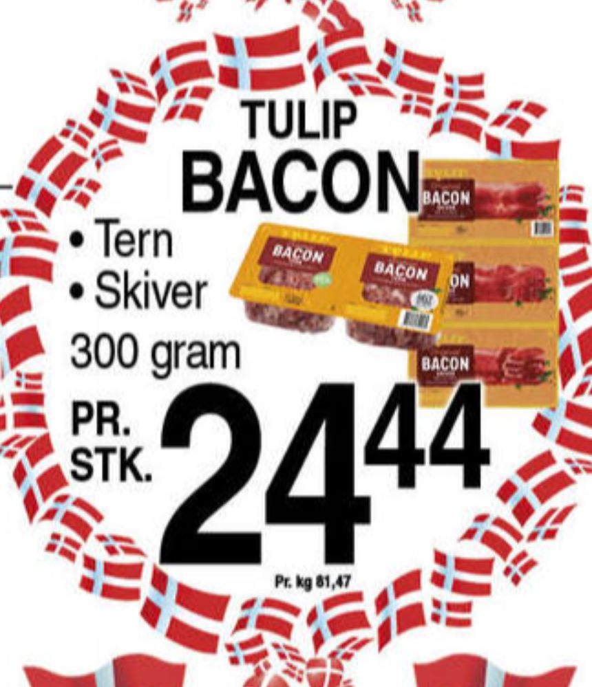 Tulip, Baconskiver