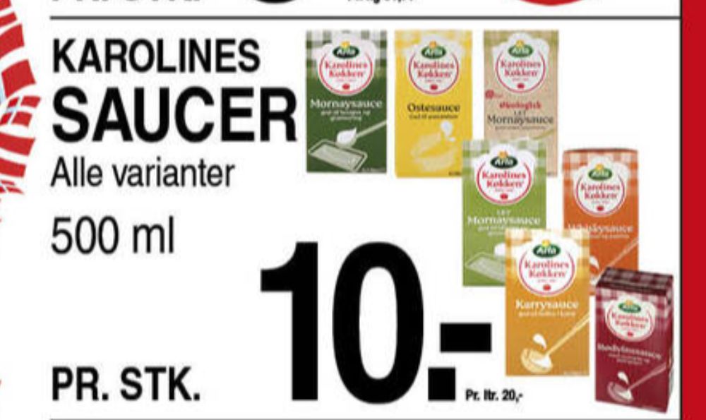 Karolines, Whisky Sauce